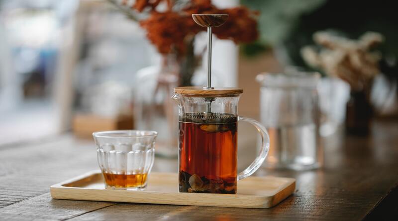 Lapsang Souchong Çayı servis